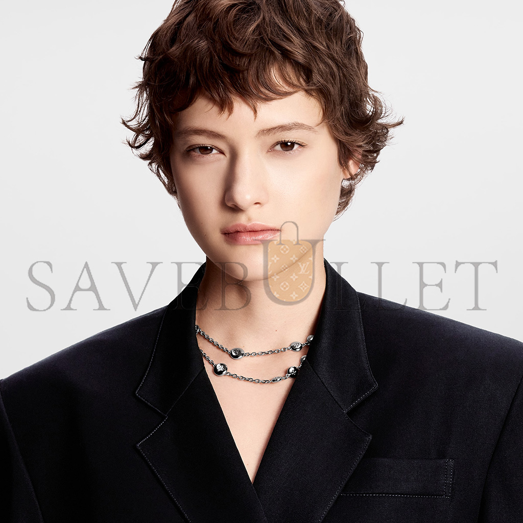 l**is V*t*n lv studs necklace m02007